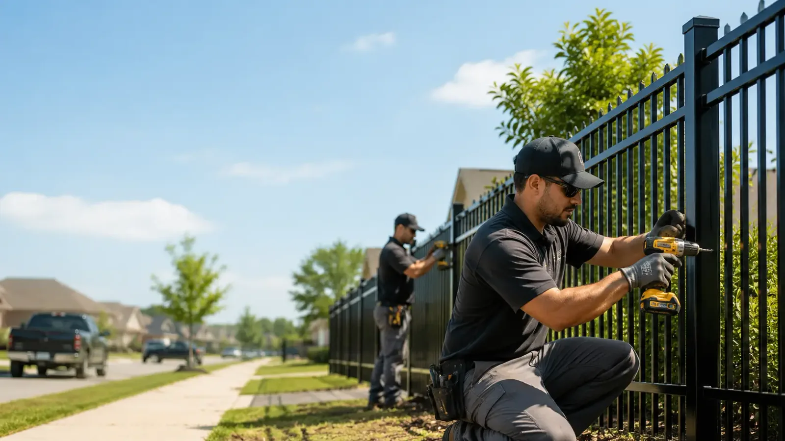Metal Fence Installation in Piscataway, NJ